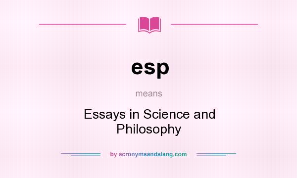 what does esp mean