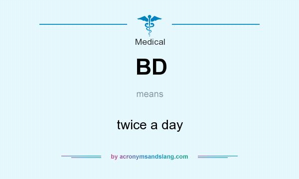 what does bd mean
