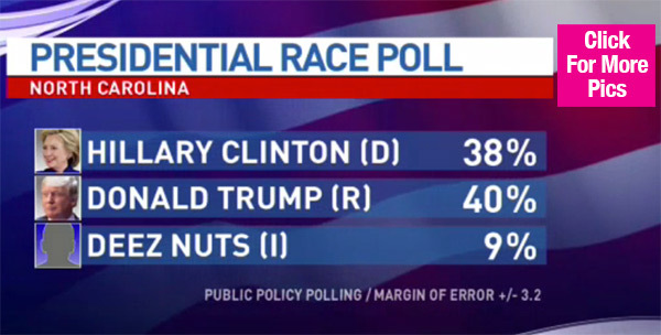 deez nuts for president